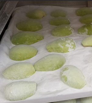 液氮速冻机冷冻牛油果